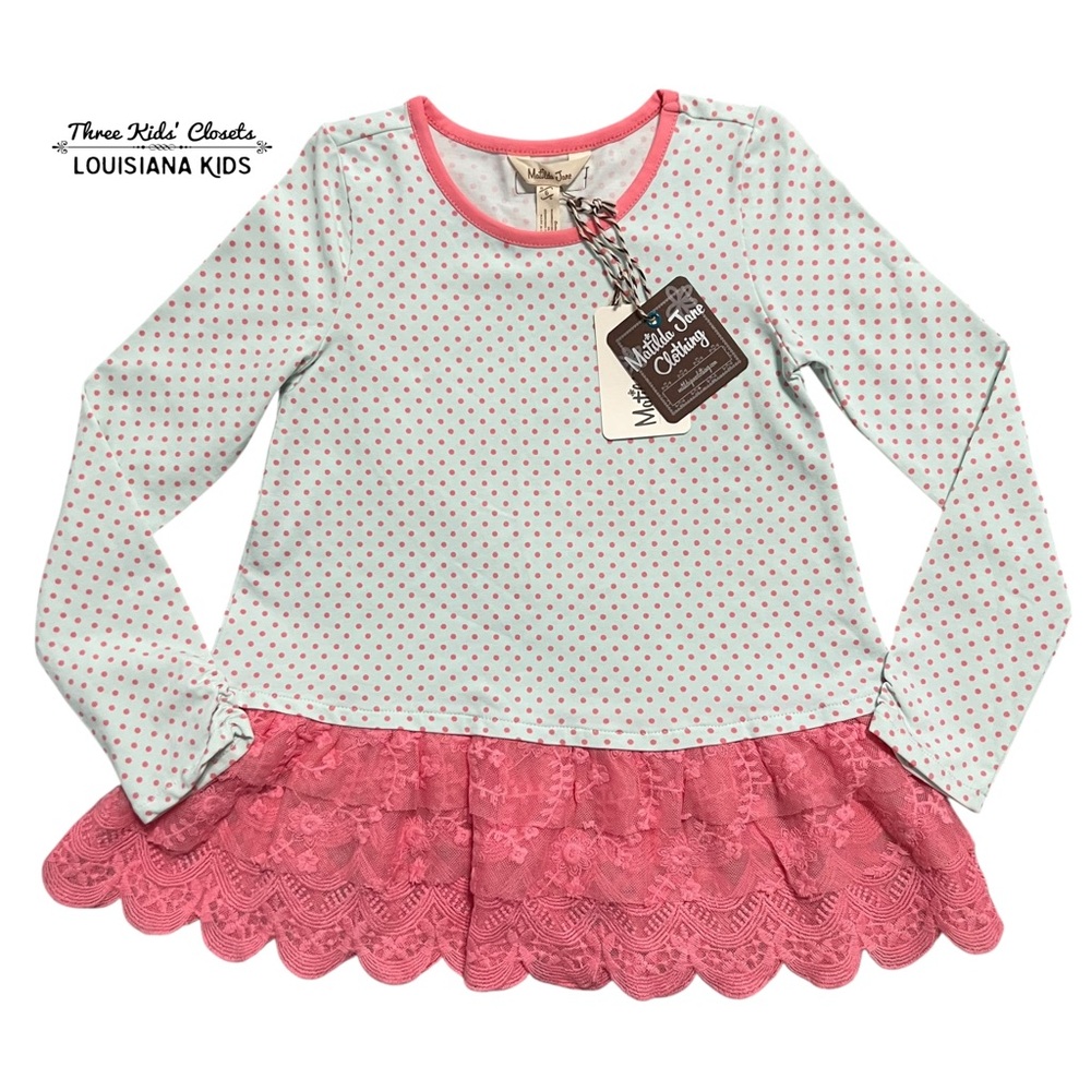 NEW Matilda Jane 6Y Adventure Begins Jump Rope Tunic Top